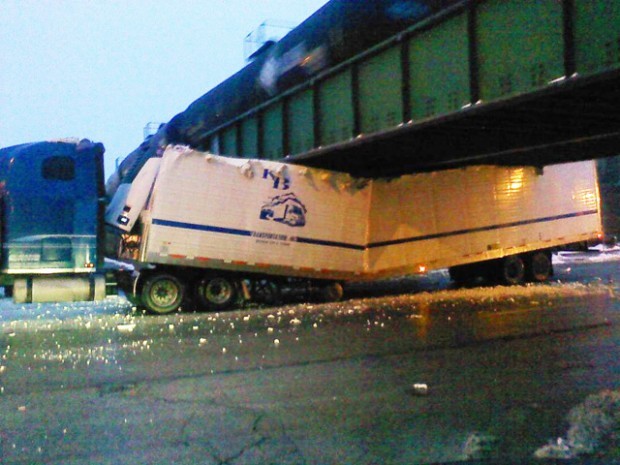 Truck-eating bridge 2012